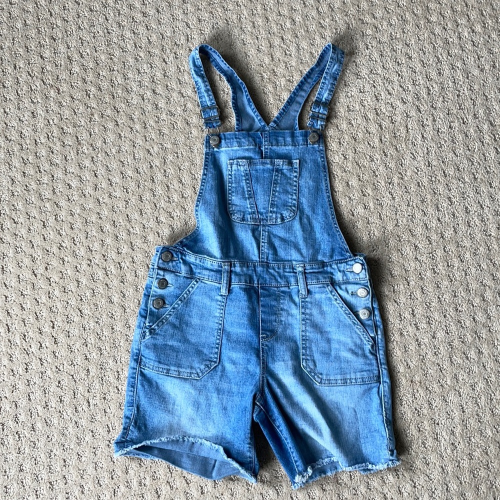 Girls overall shorts